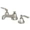 Kingston Brass KS4468KL Widespread Bathroom Faucet with Brass Pop-Up, Brushed Nickel KS4468KL - alternate 1